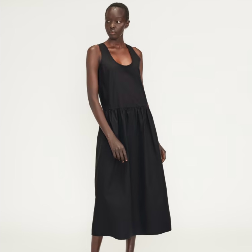 Everlane poplin dress